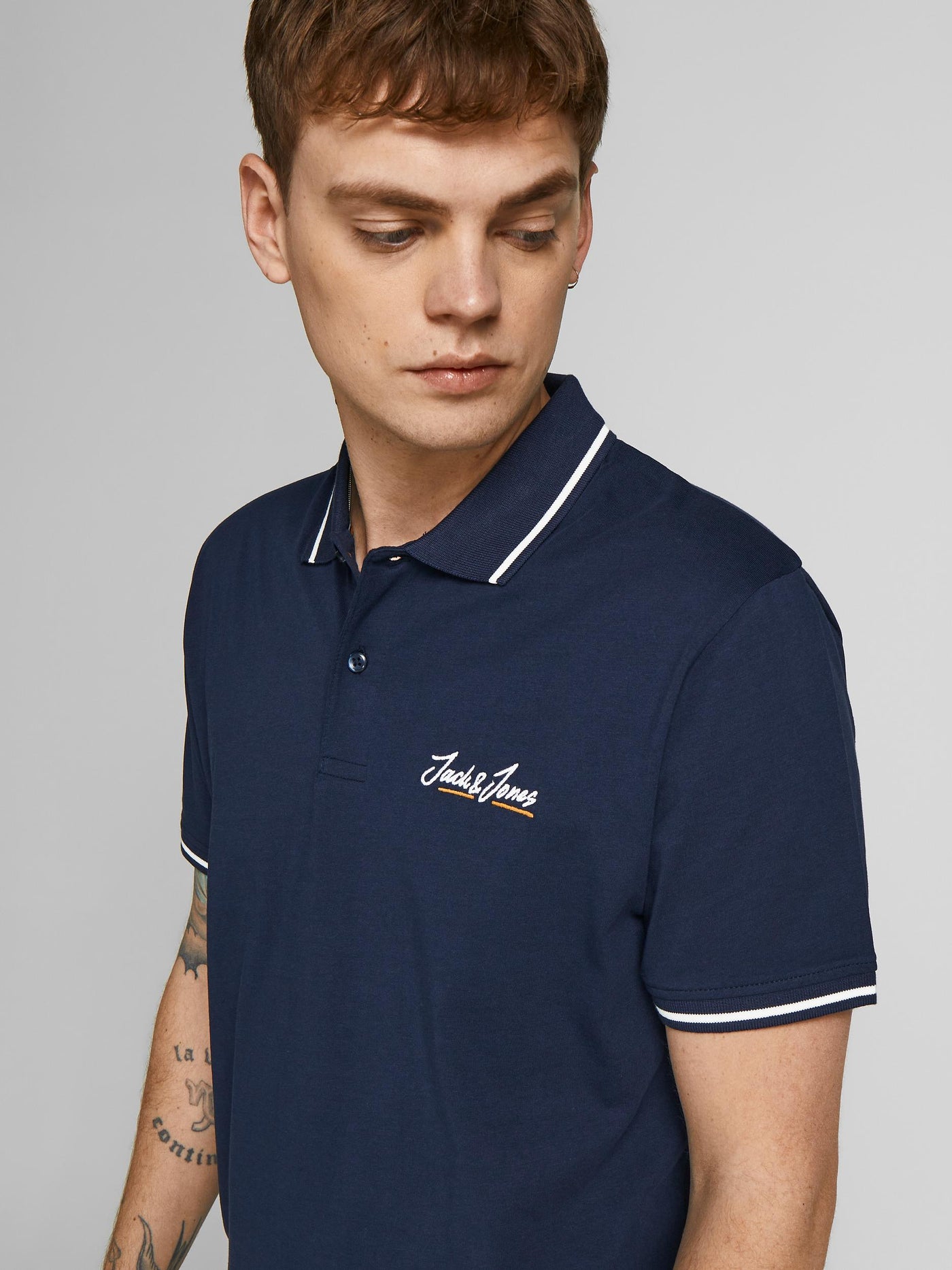 Jack & Jones Poloshirt mit  Logo-Verzierung JORTONS POLO