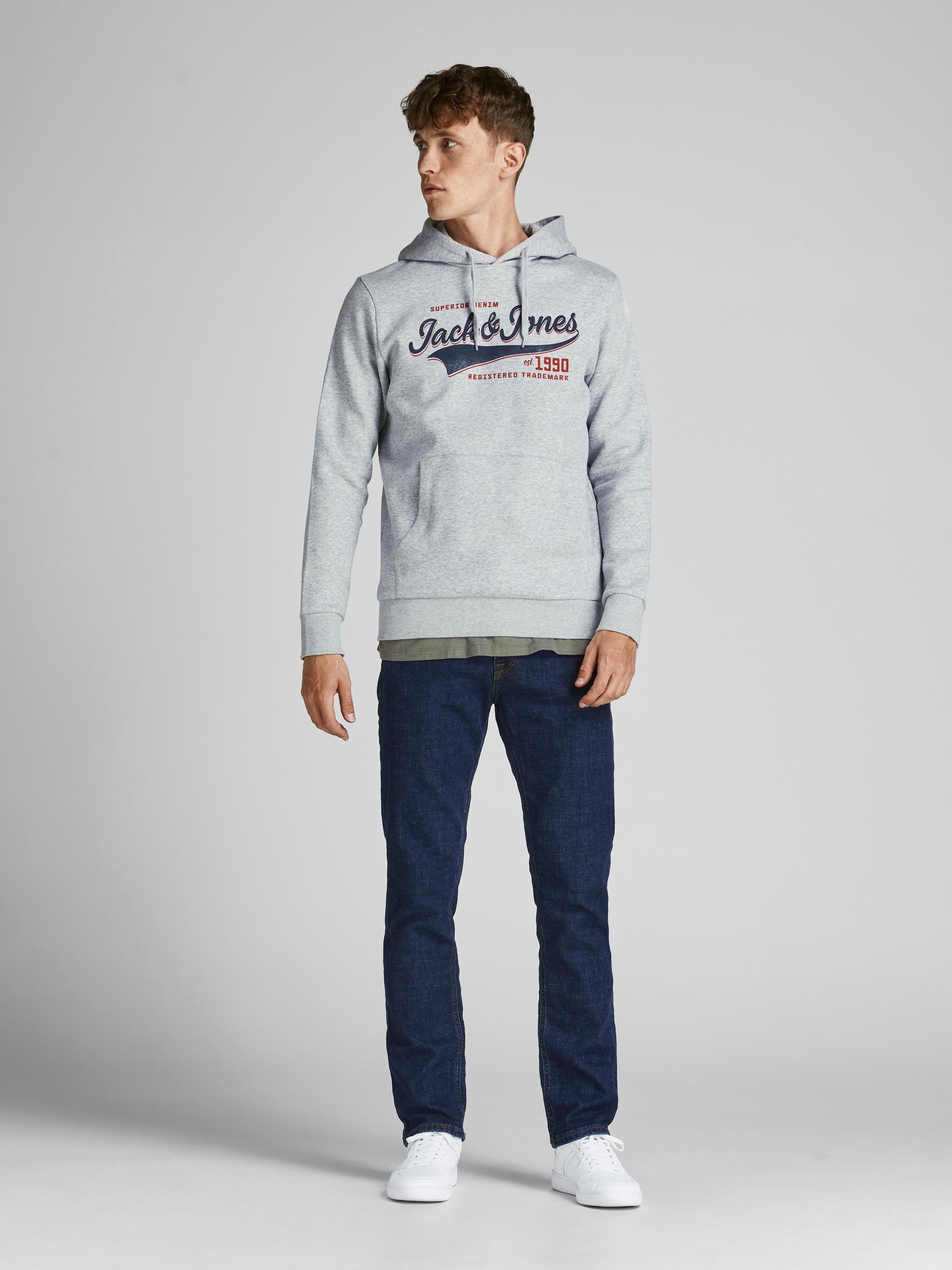 Jack & Jones Logo 2 Col Kapuzensweatshirt