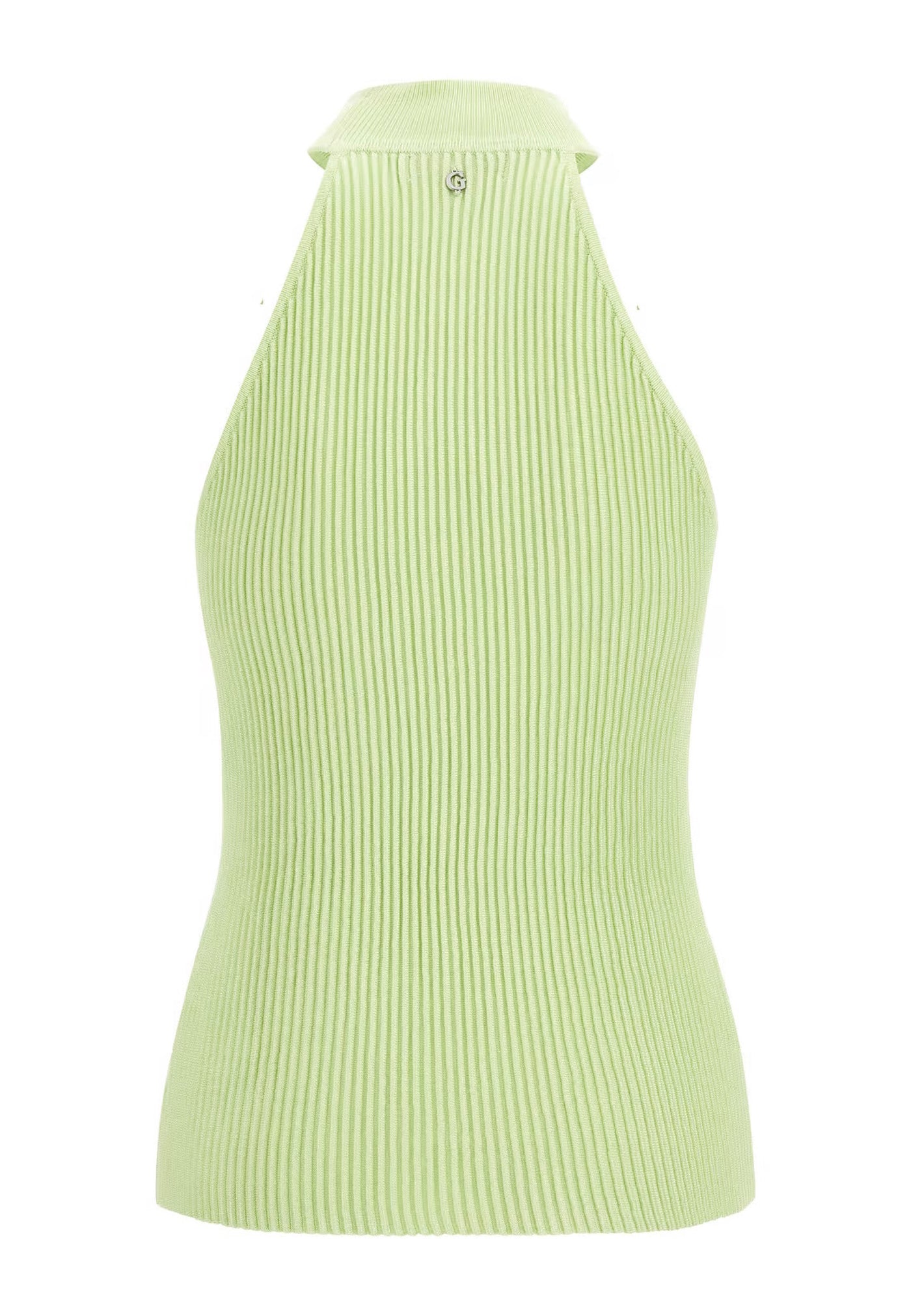 Guess Ärmelloses Rippstricktop SHAYNA mit Stehkragen in Slim Fit