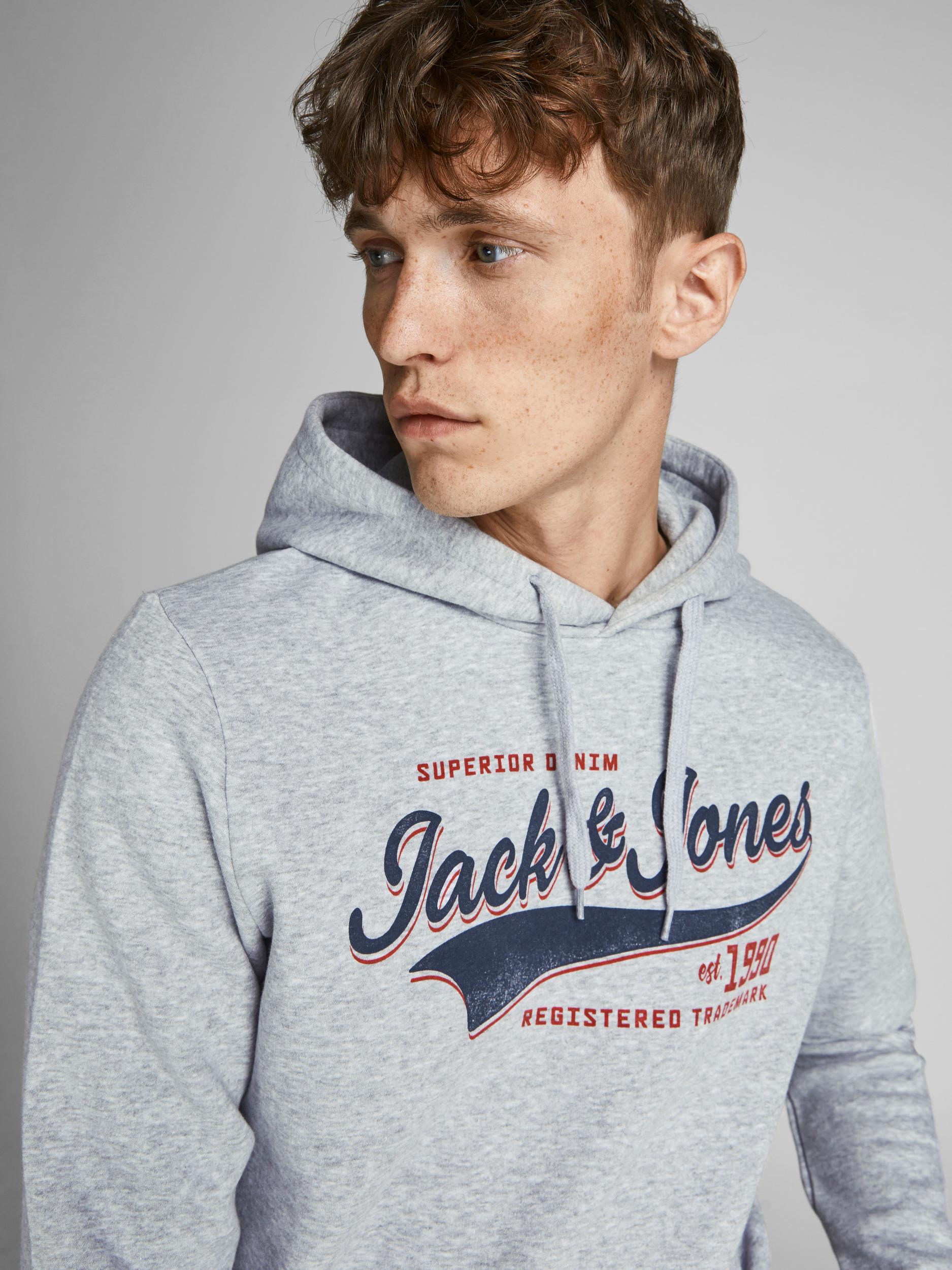 Jack & Jones Logo 2 Col Kapuzensweatshirt