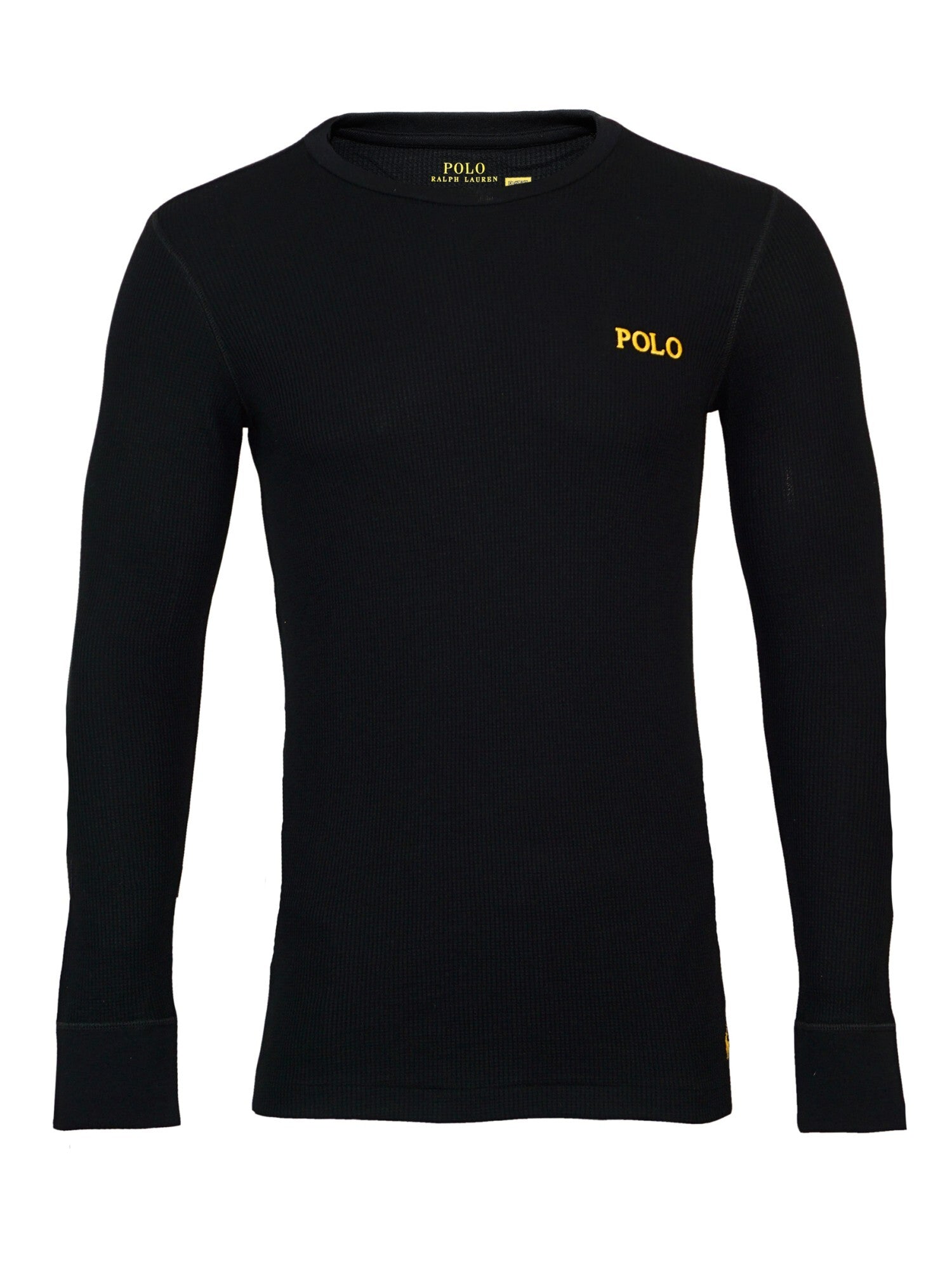 Ralph Lauren Pyjamashirt aus Waffelpiqué mit Logo-Stickerei