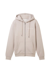 Tom Tailor Zip Hoodie mit Eingrifftaschen