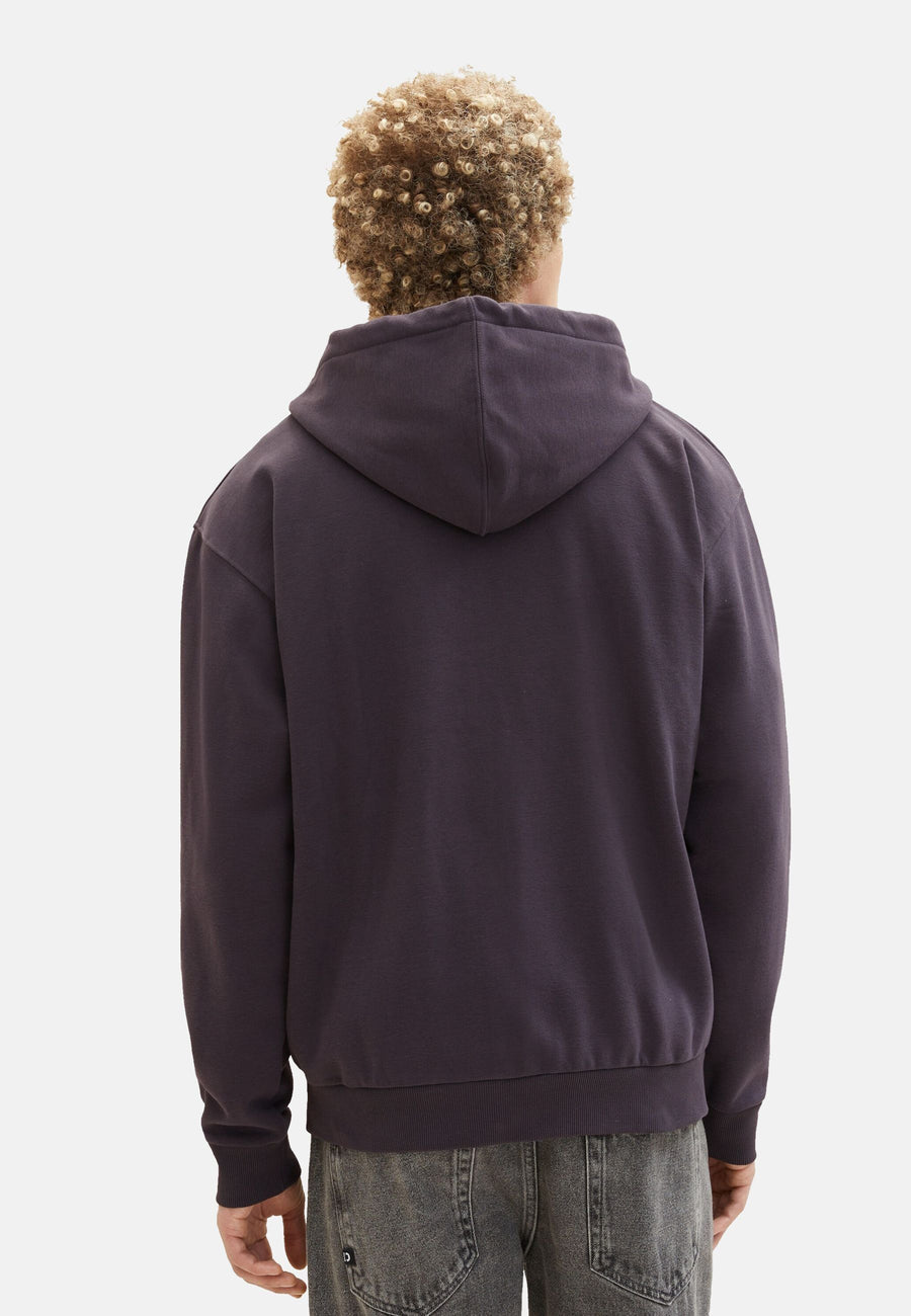 Tom Tailor Zip Hoodie mit Eingrifftaschen
