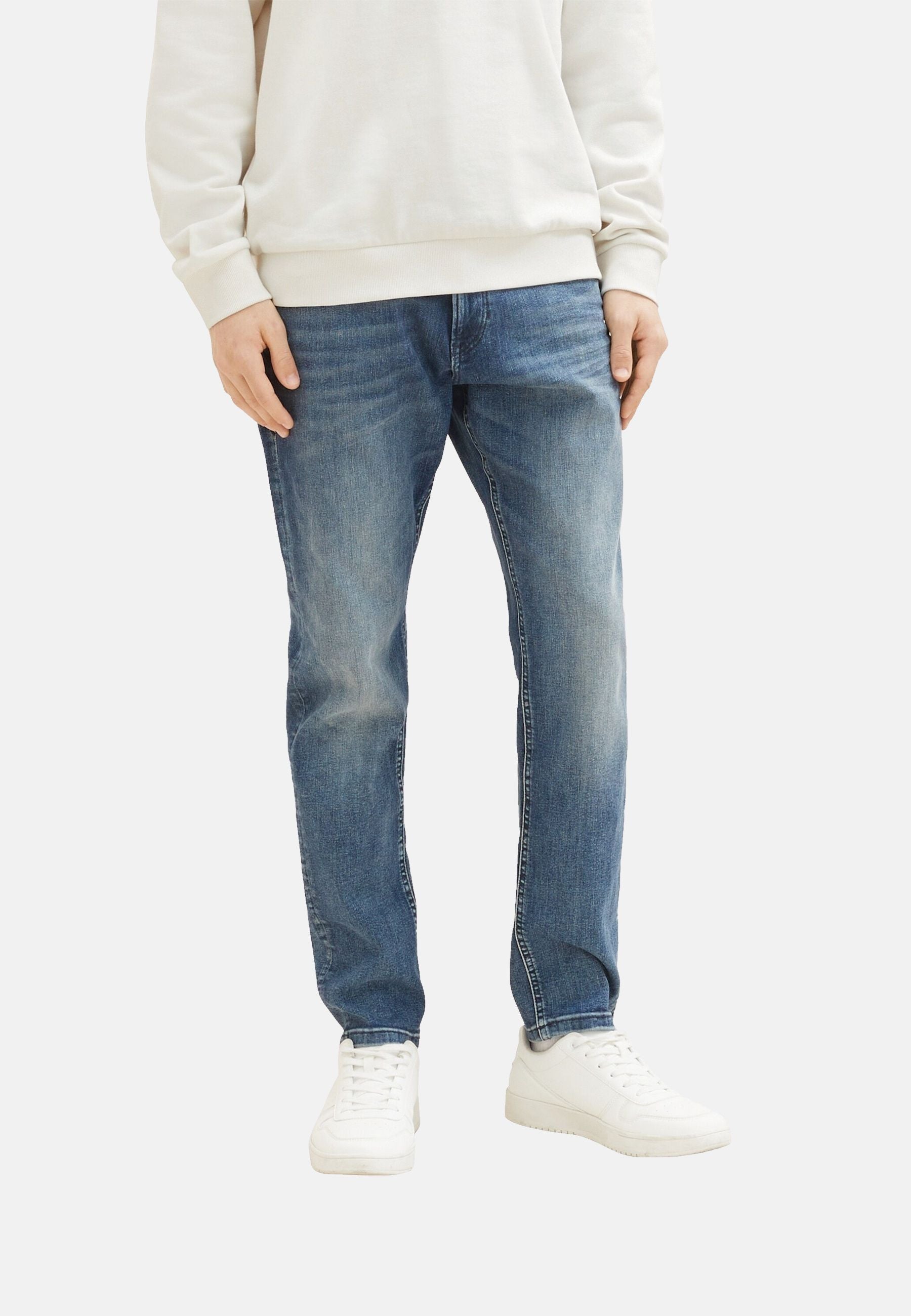 Tom Tailor Five-Pocket-Style lange Hose Slim Fit