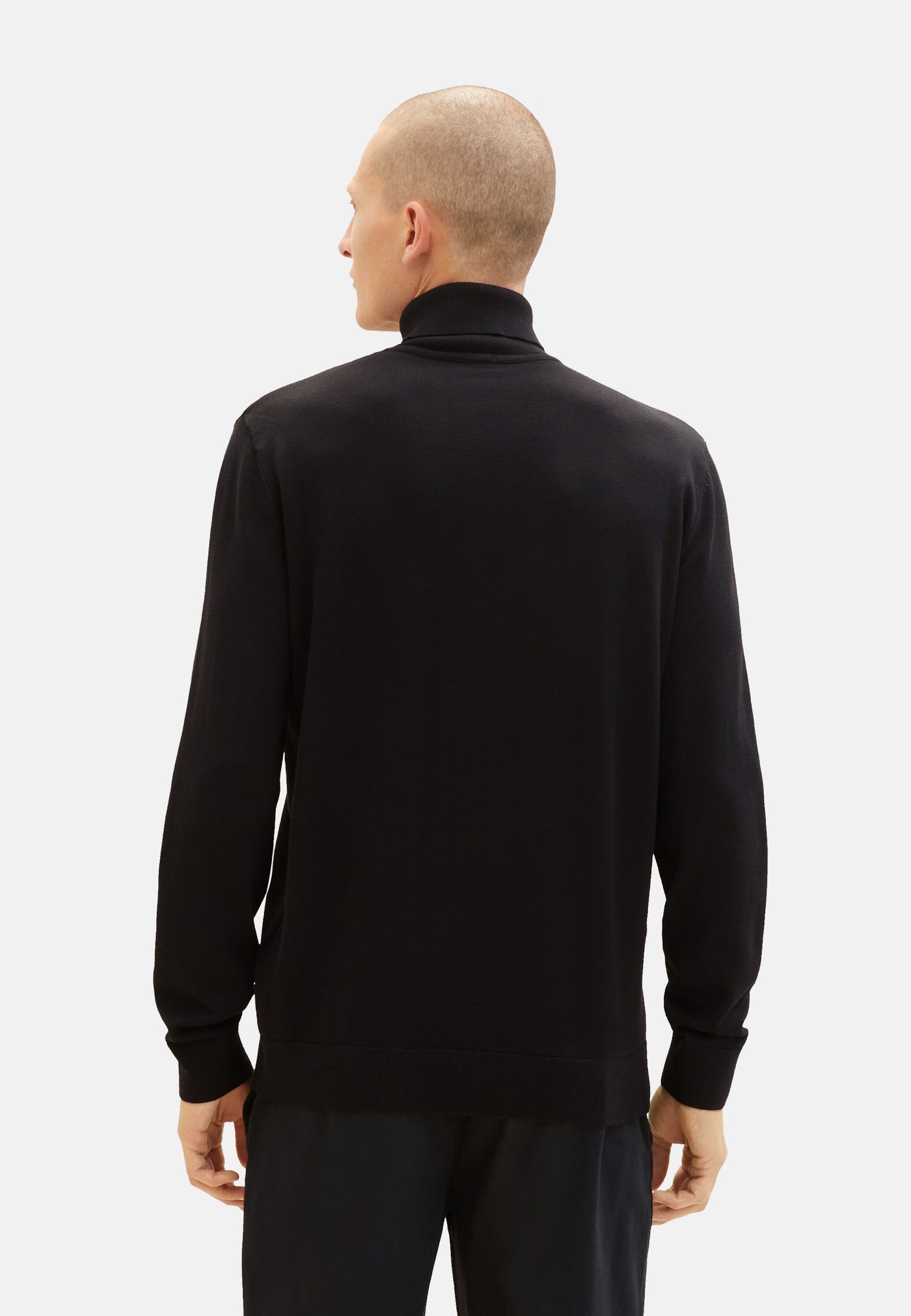 Tom Tailor mit Rollkragen und Rippbündchen