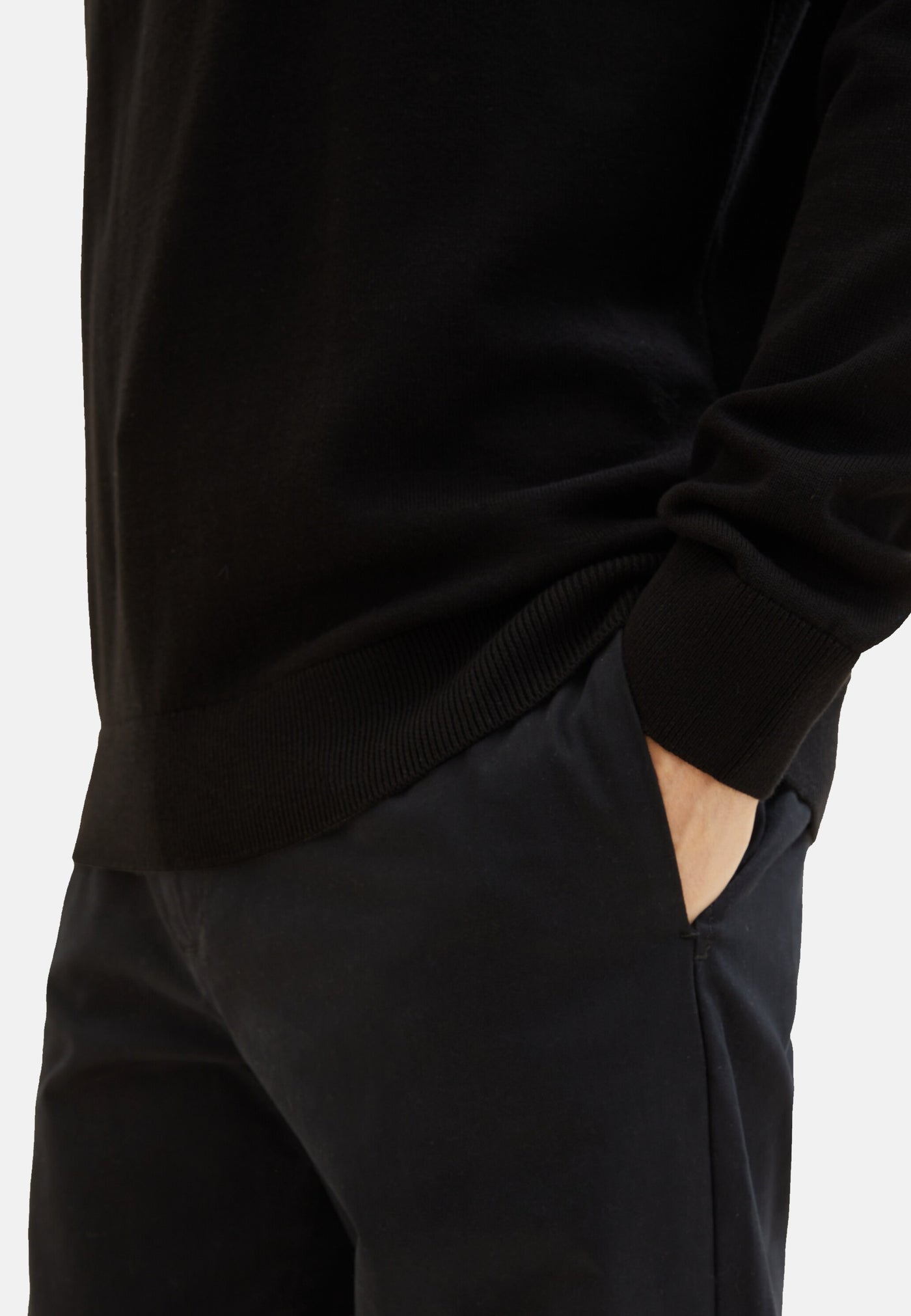 Tom Tailor mit Rollkragen und Rippbündchen