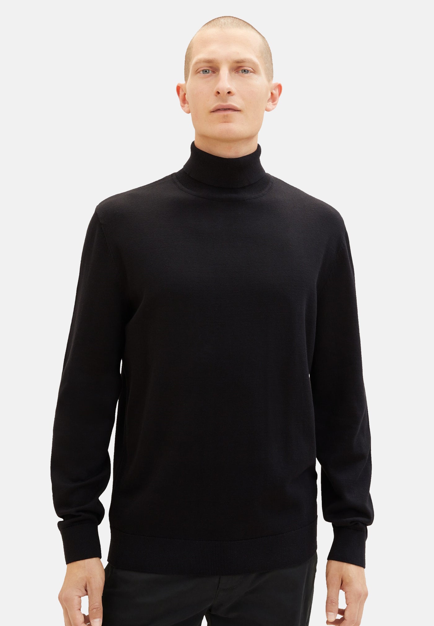 Tom Tailor mit Rollkragen und Rippbündchen