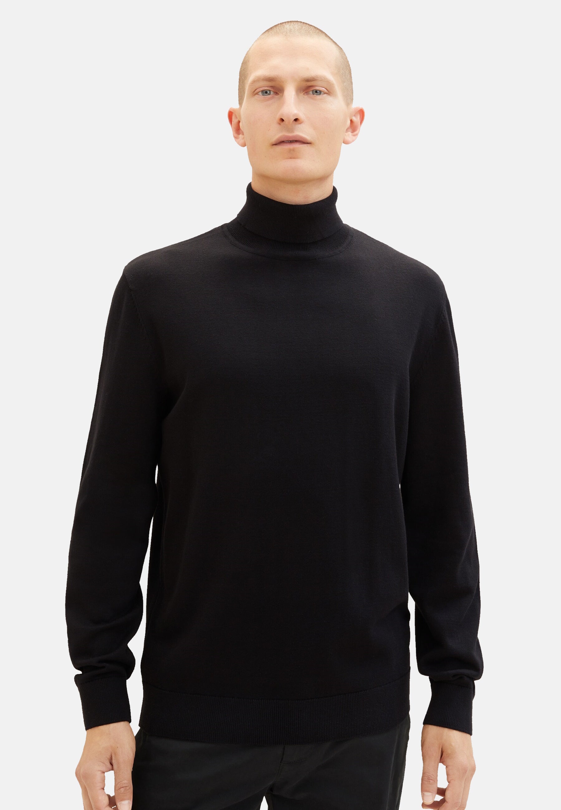 Tom Tailor mit Rollkragen und Rippbündchen