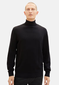 Tom Tailor mit Rollkragen und Rippbündchen