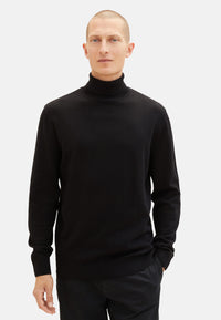 Tom Tailor mit Rollkragen und Rippbündchen