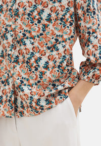 Tom Tailor Langarmhemd mit 3/4 Ärmeln und Loose Fit