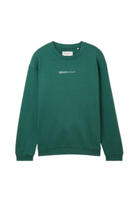 Tom Tailor Pullover ohne Kapuze mit kleinem Logo-Print