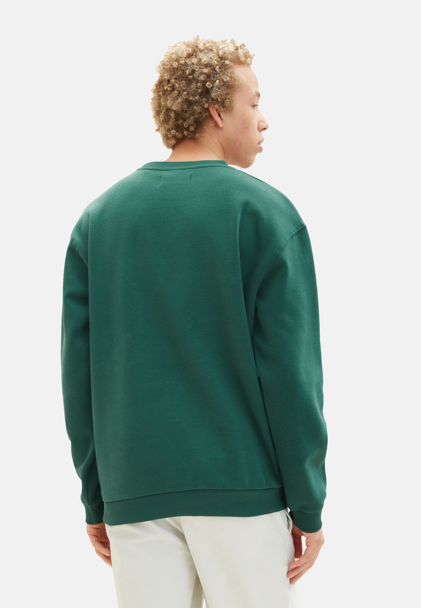 Tom Tailor Pullover ohne Kapuze mit kleinem Logo-Print