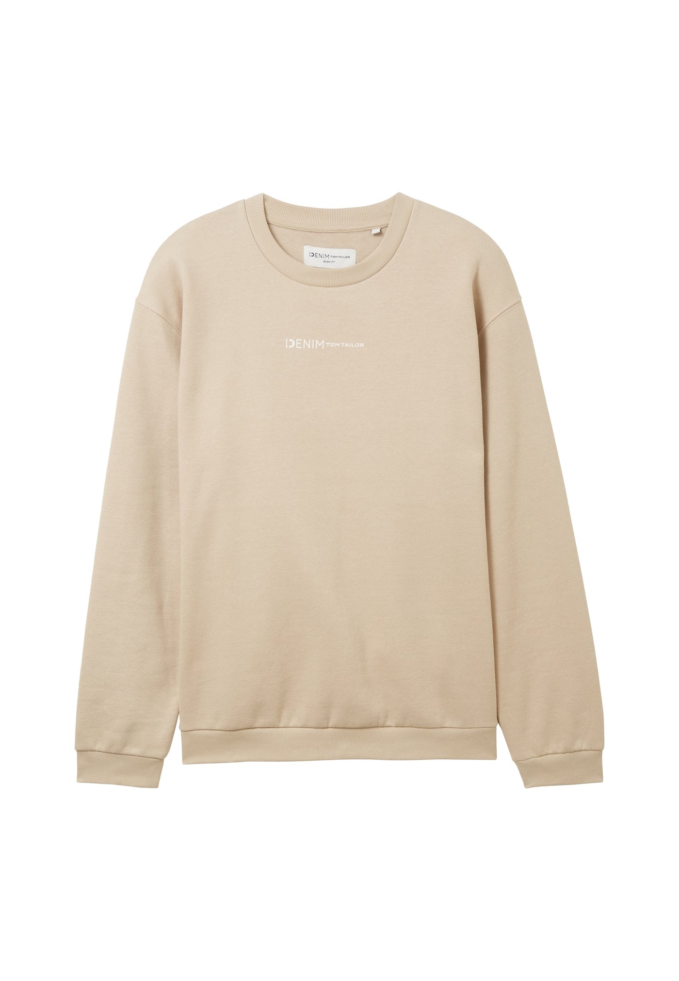 Tom Tailor Pullover ohne Kapuze mit kleinem Logo-Print
