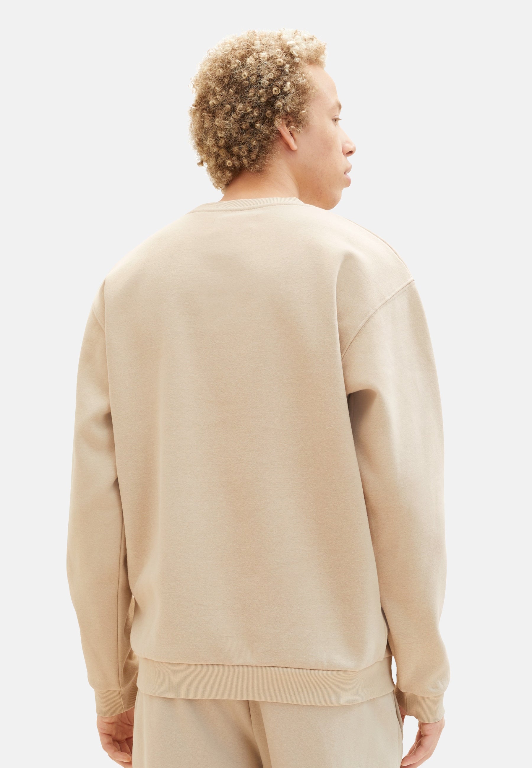 Tom Tailor Pullover ohne Kapuze mit kleinem Logo-Print