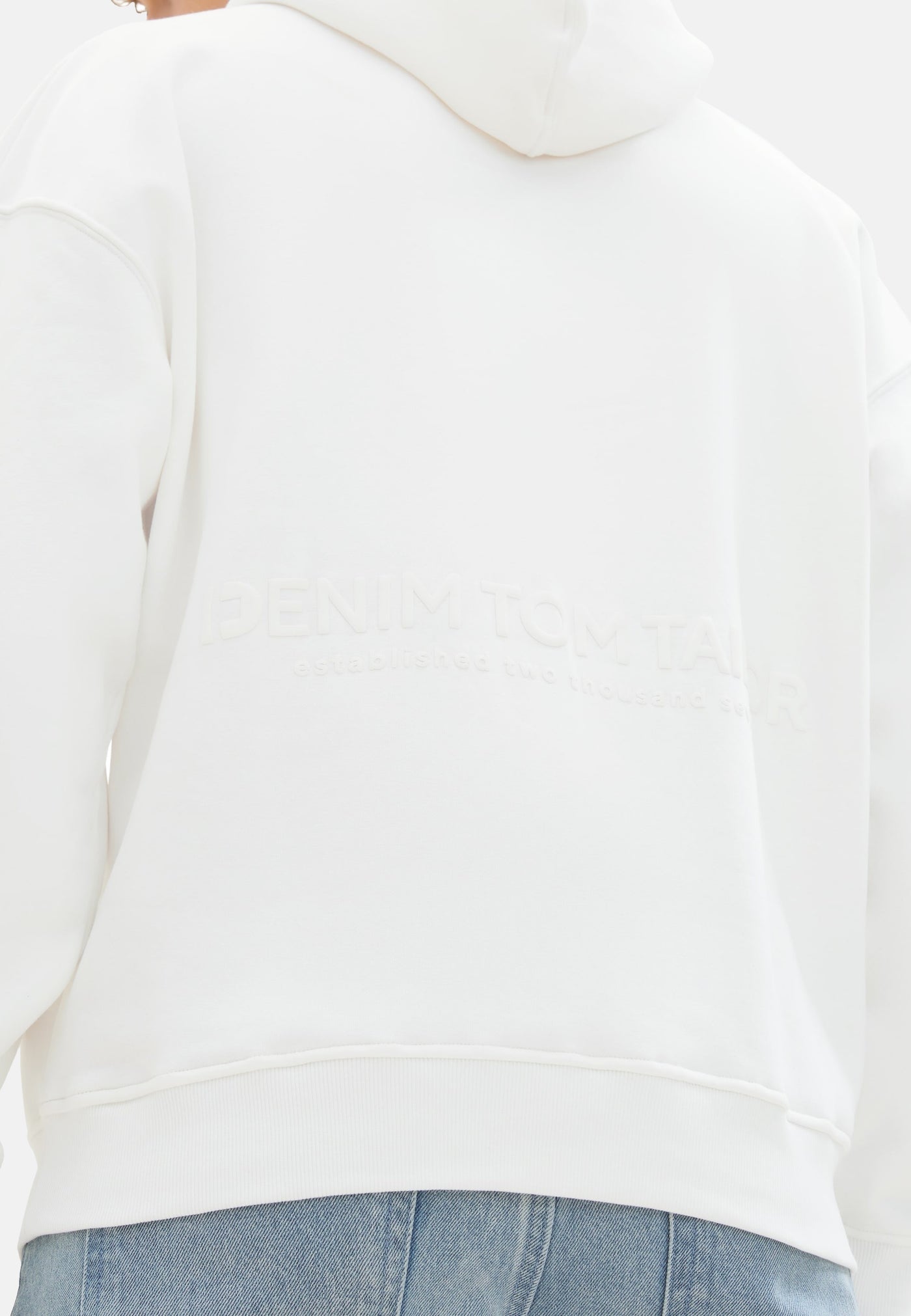 Tom Tailor Hoodie mit Kapuze und Kängurutasche