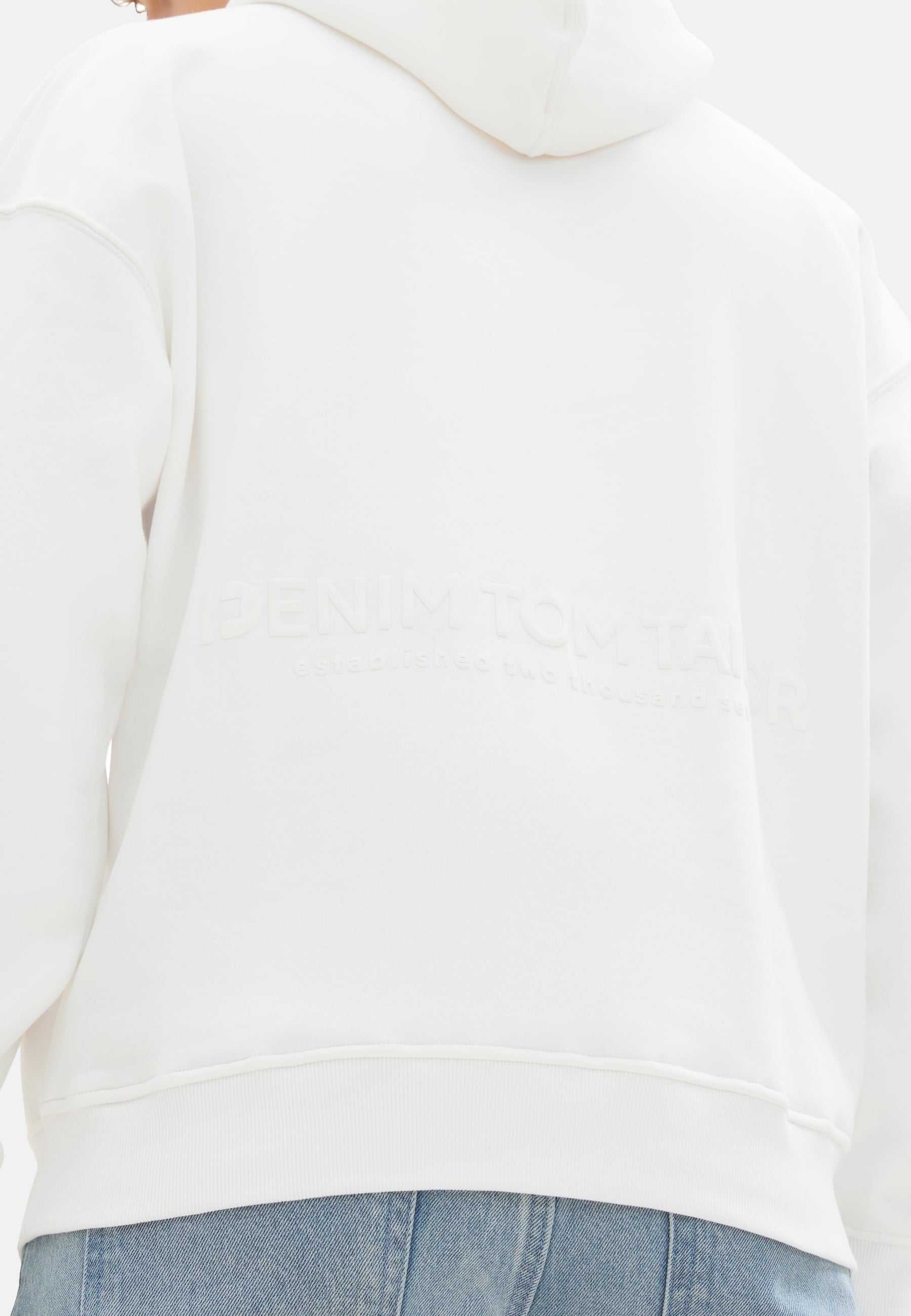 Tom Tailor Hoodie mit Kapuze und Kängurutasche