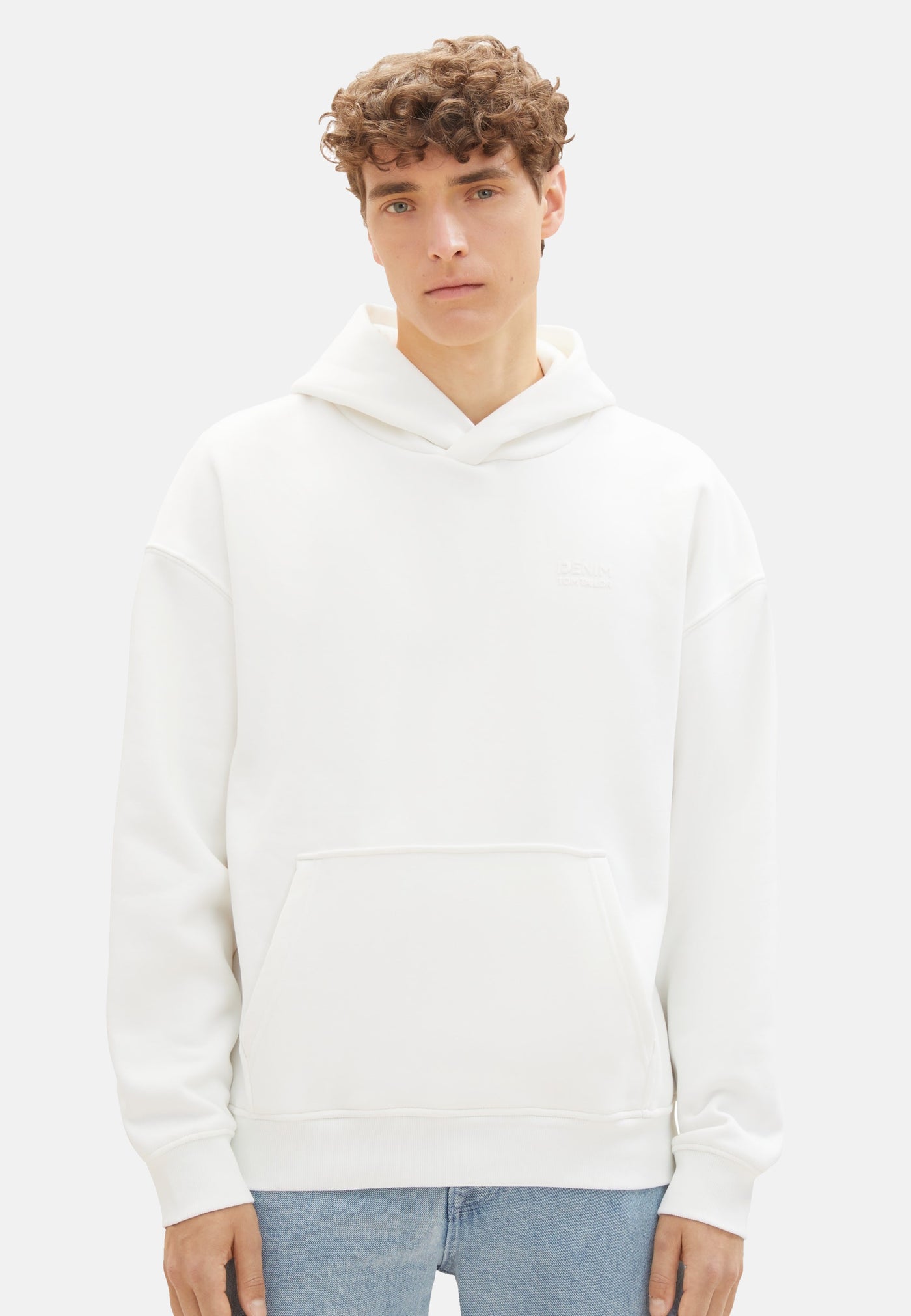 Tom Tailor Hoodie mit Kapuze und Kängurutasche
