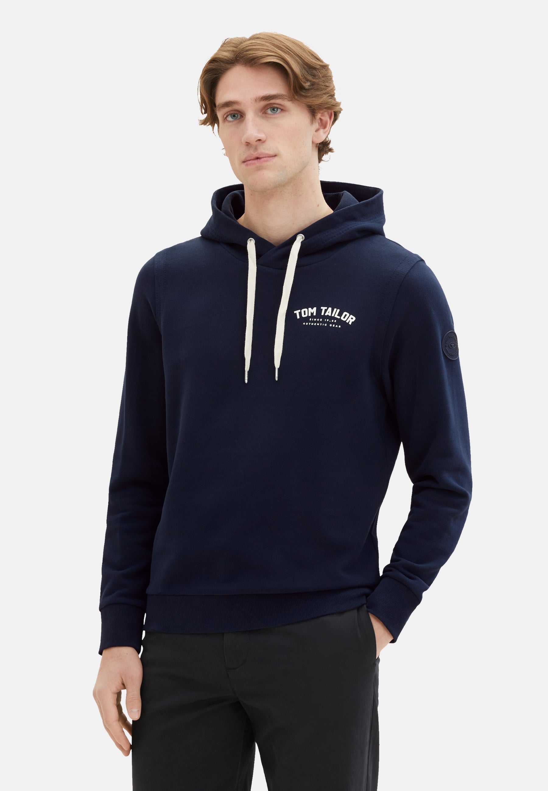Tom Tailor Hoodie mit Kapuze ohne Kängurutasche