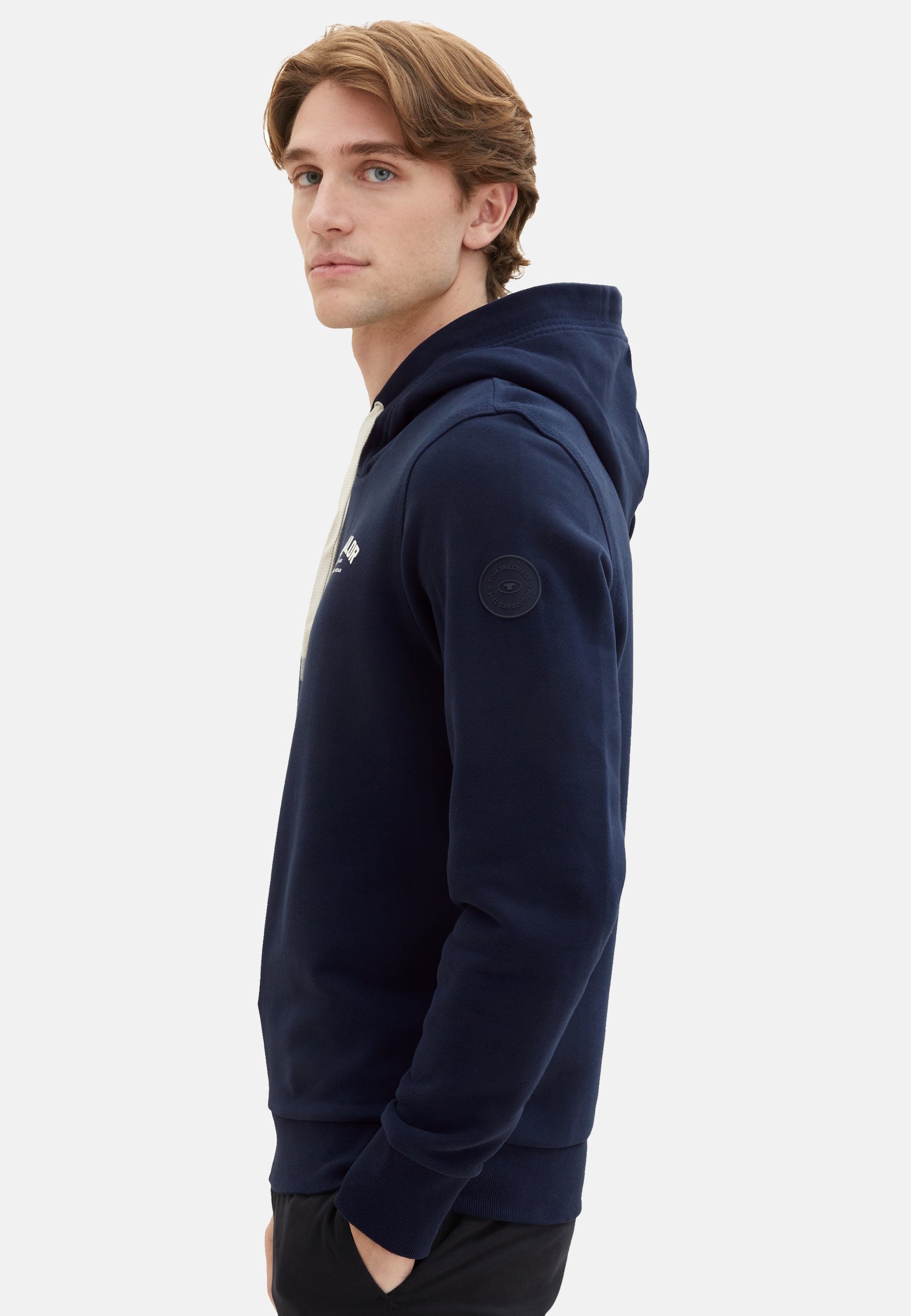Tom Tailor Hoodie mit Kapuze ohne Kängurutasche