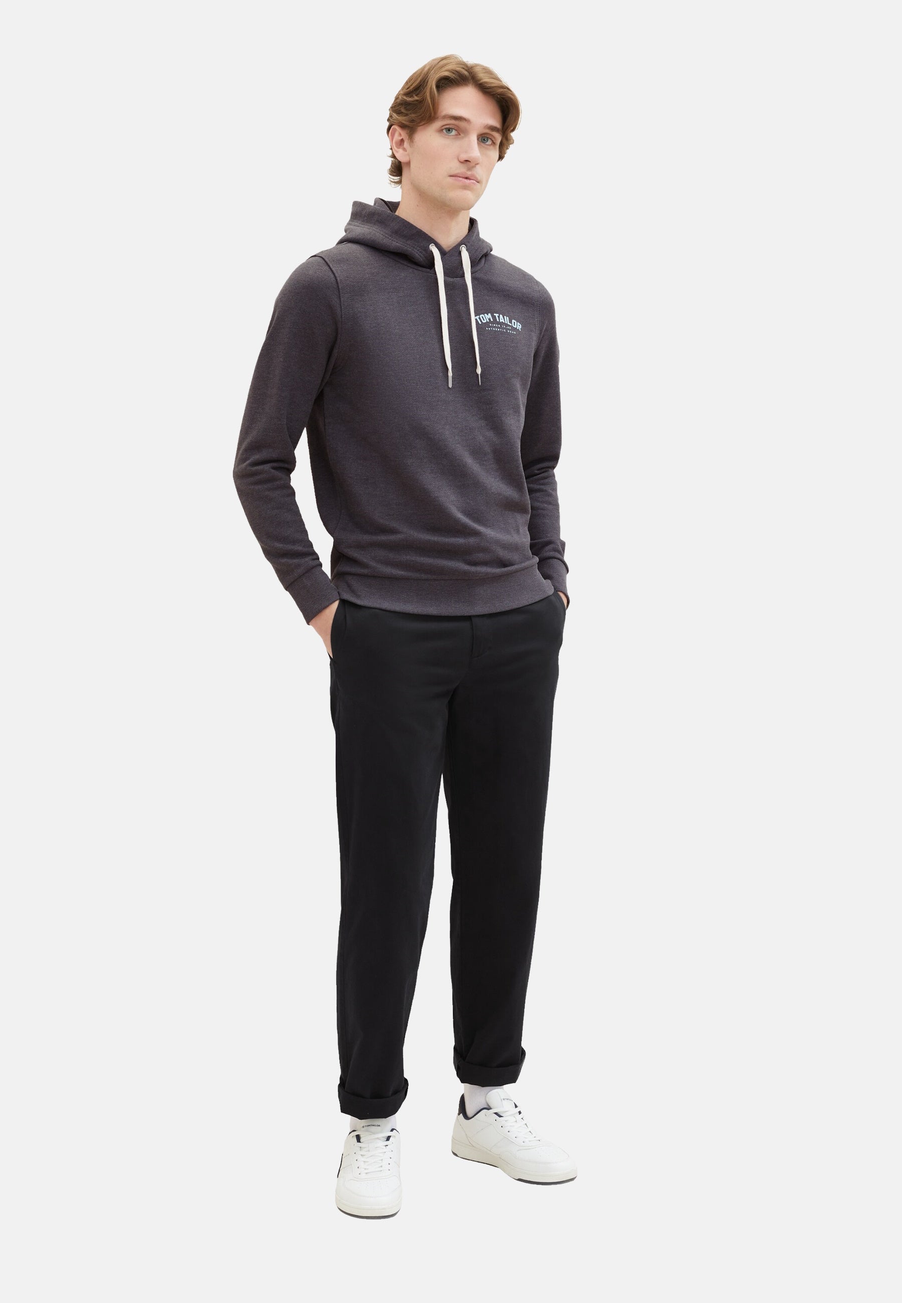 Tom Tailor Hoodie mit Kapuze ohne Kängurutasche