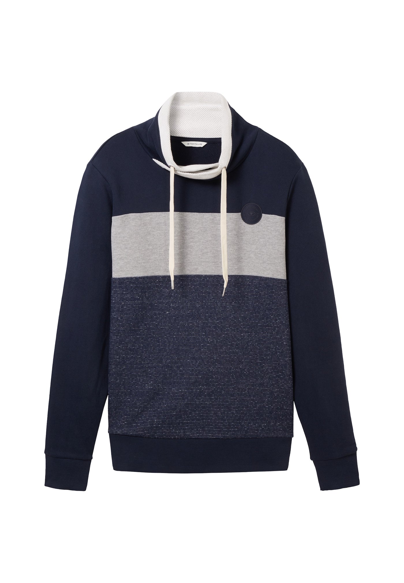 Tom Tailor Pullover ohne Kapuze mit Color-Block
