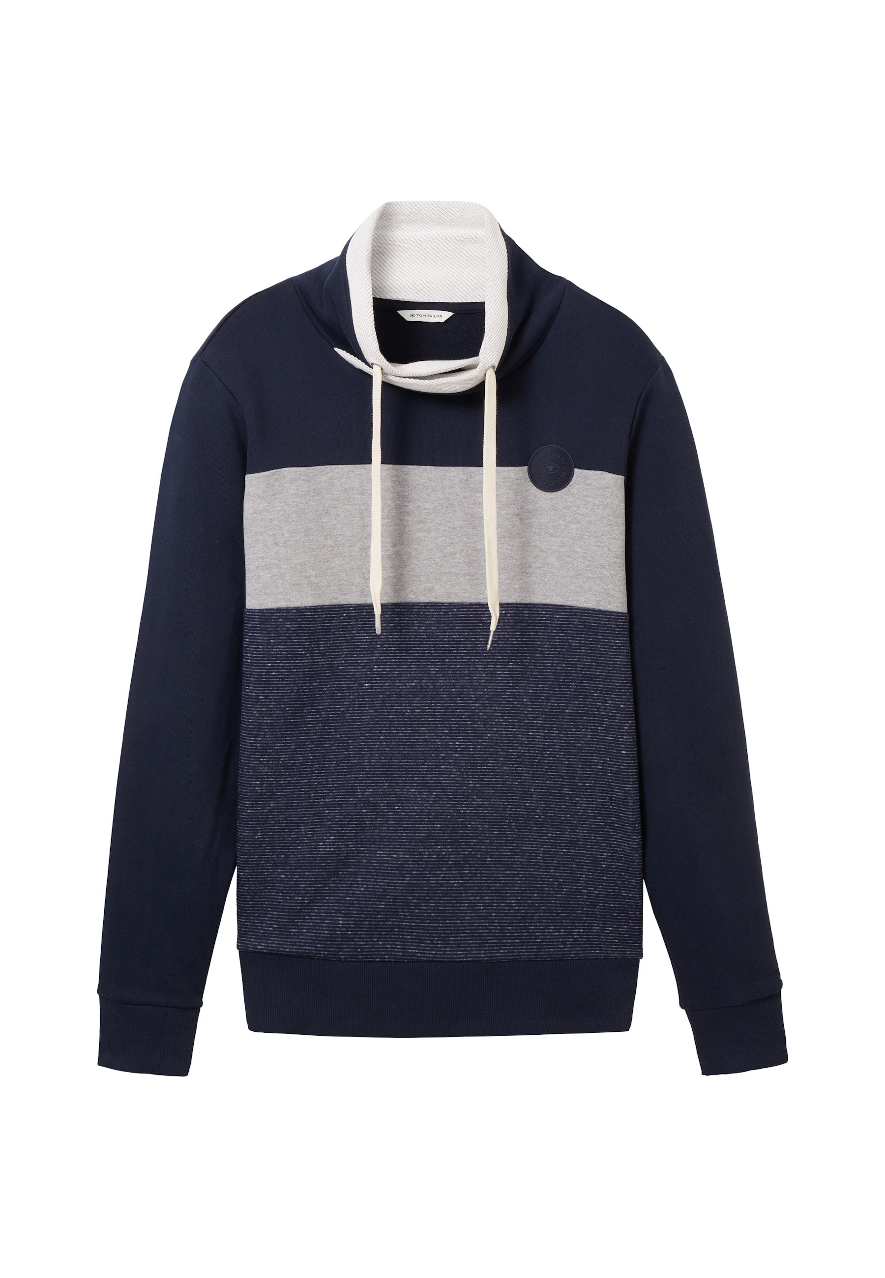Tom Tailor Pullover ohne Kapuze mit Color-Block