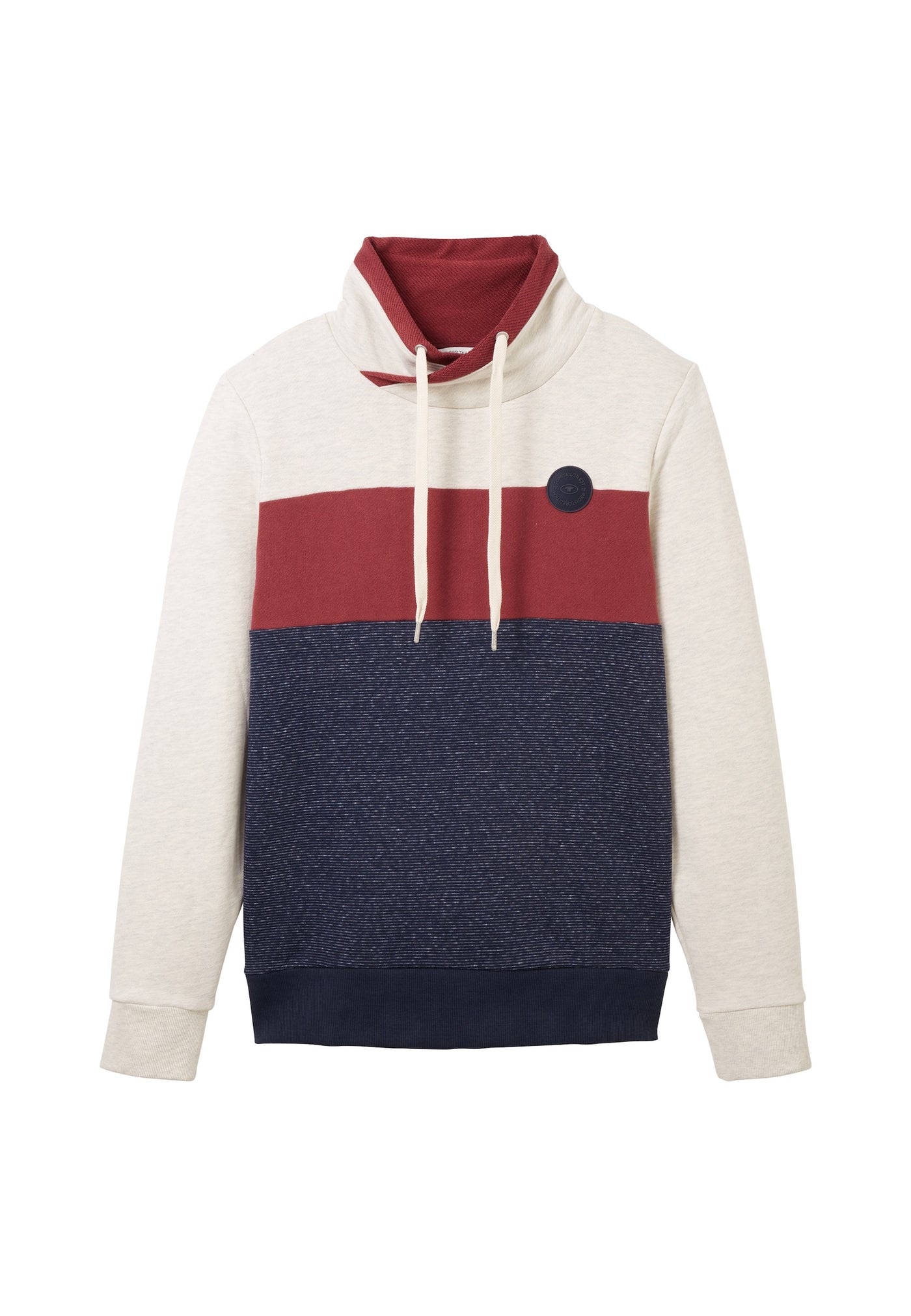 Tom Tailor Pullover ohne Kapuze mit Color-Block