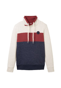Tom Tailor Pullover ohne Kapuze mit Color-Block