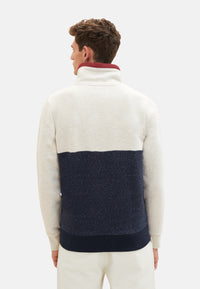 Tom Tailor Pullover ohne Kapuze mit Color-Block