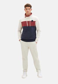 Tom Tailor Pullover ohne Kapuze mit Color-Block