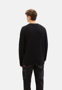 Tom Tailor Strickpullover einfarbig mit Struktur