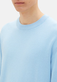 Tom Tailor Strickpullover einfarbig mit Struktur