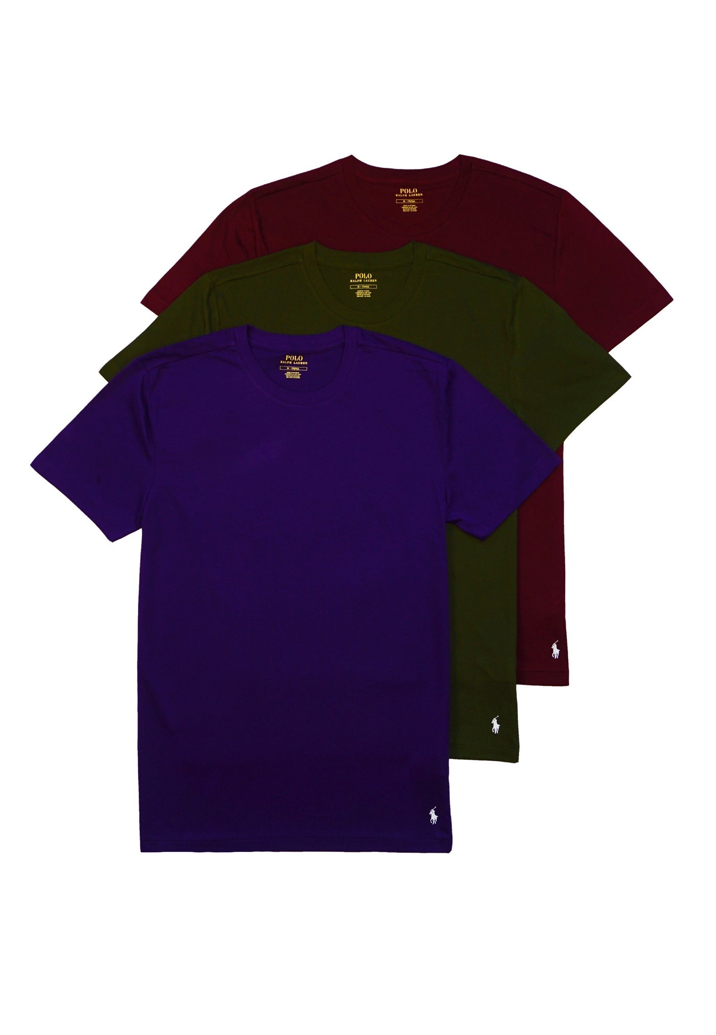 Ralph Lauren Basic Kurzarmshirt im Dreierpack