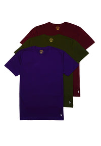 Ralph Lauren Basic Kurzarmshirt im Dreierpack