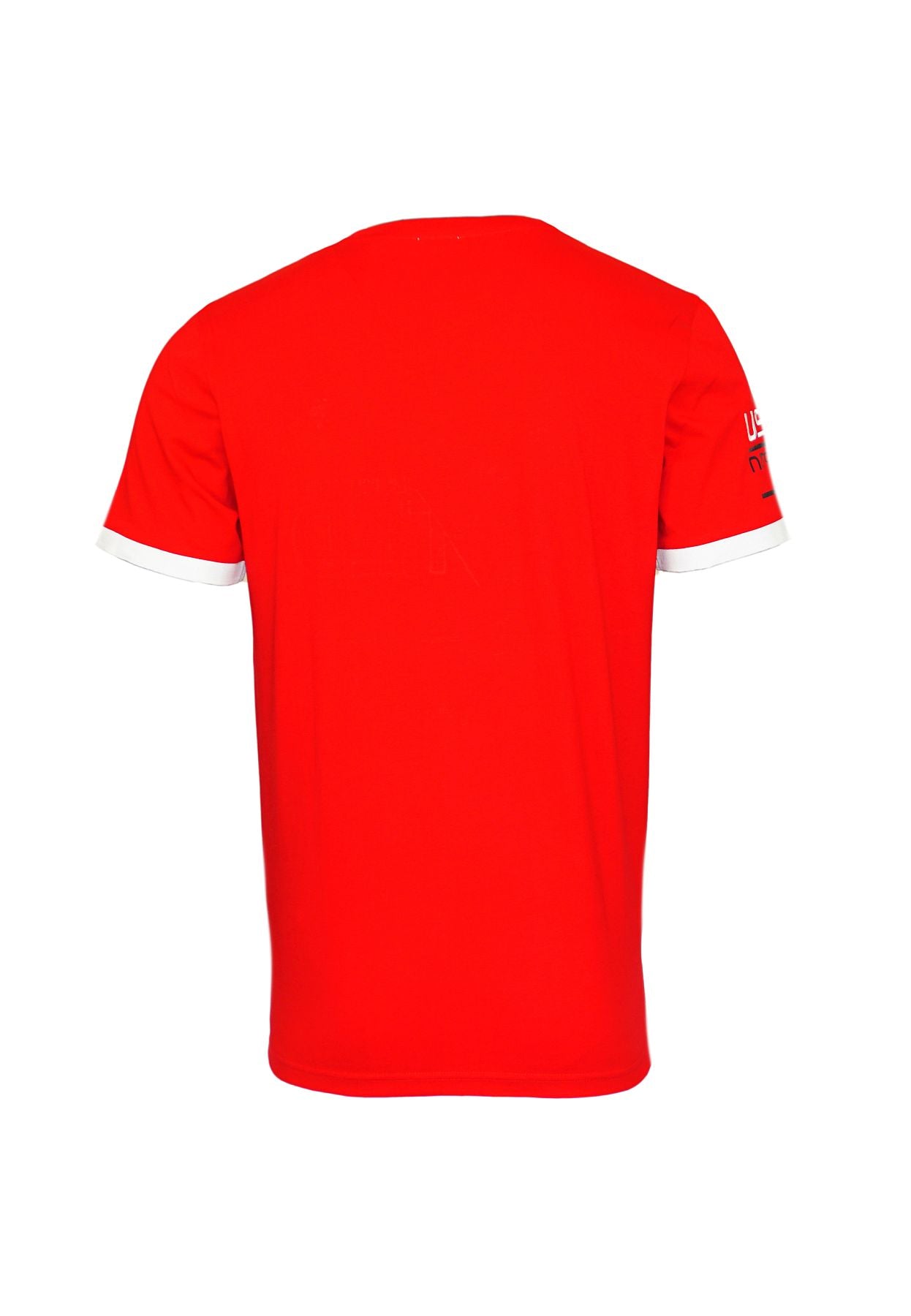 U.S. POLO Kurzarmshirt Luca mit Rundhals und Motiv