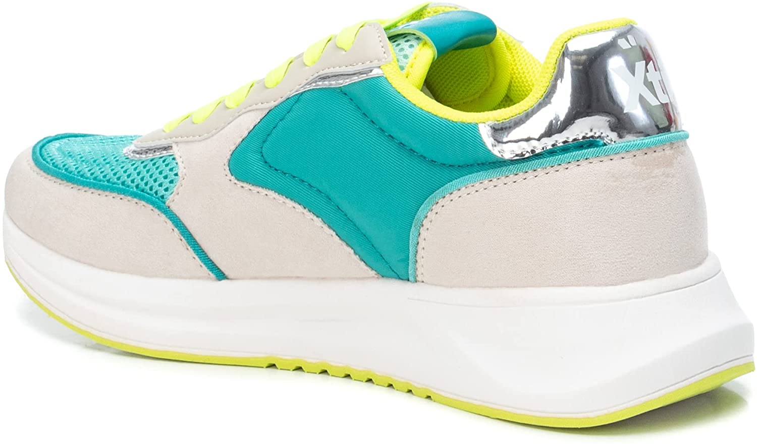 XTI Sneaker low AQUA TEXTILE COMBINED LADIES SHOES