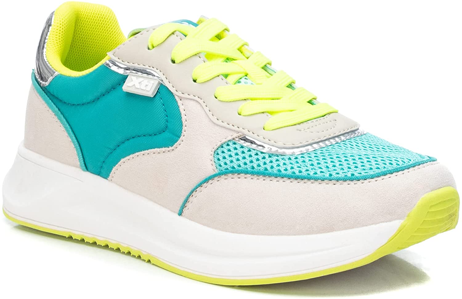 XTI Sneaker low AQUA TEXTILE COMBINED LADIES SHOES