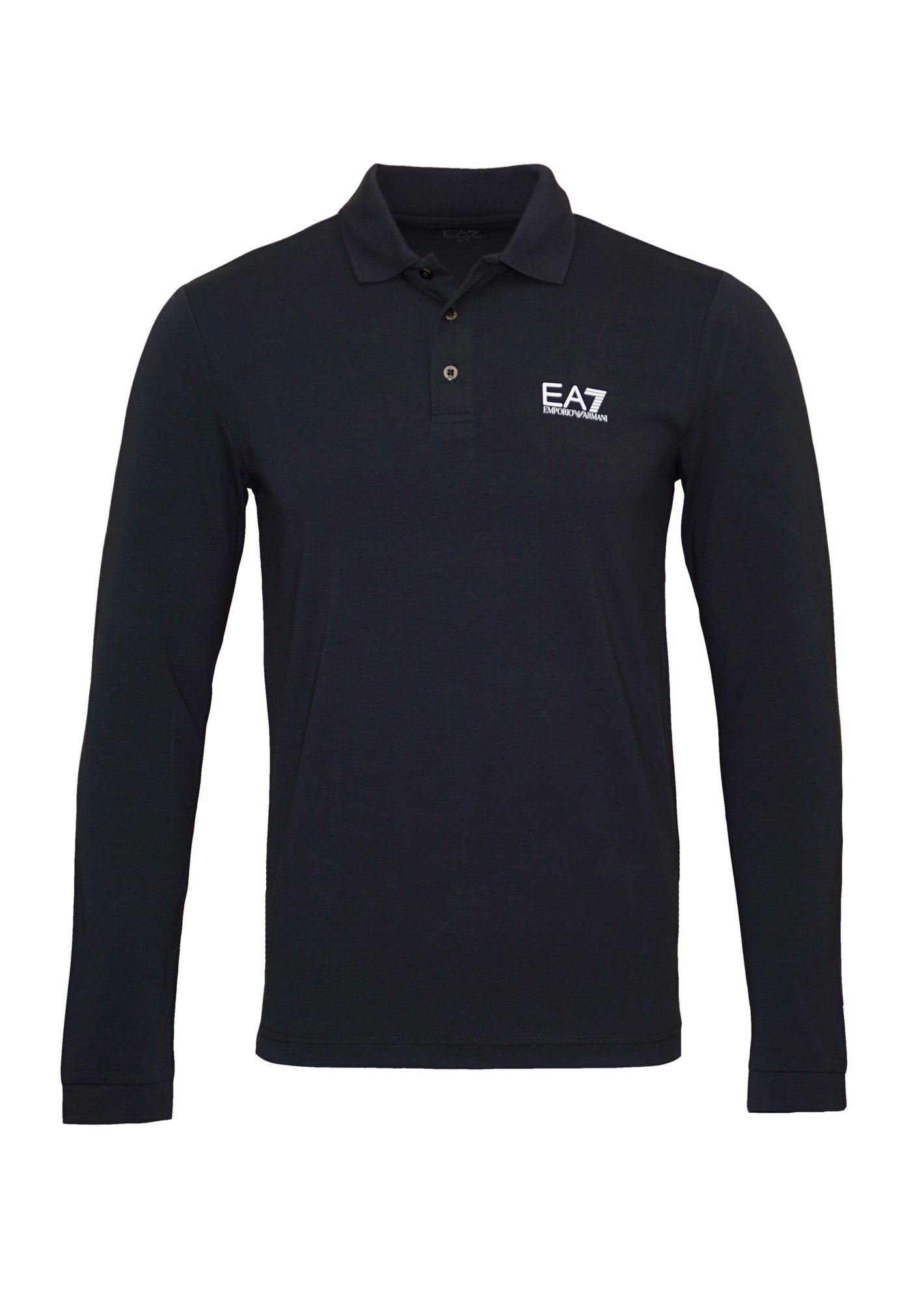 EA7 Emporio Armani Langarmshirt Polokragen