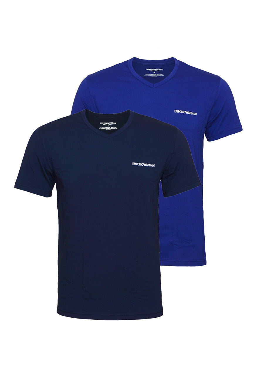 Emporio Armani 2 Pack Shortsleeve