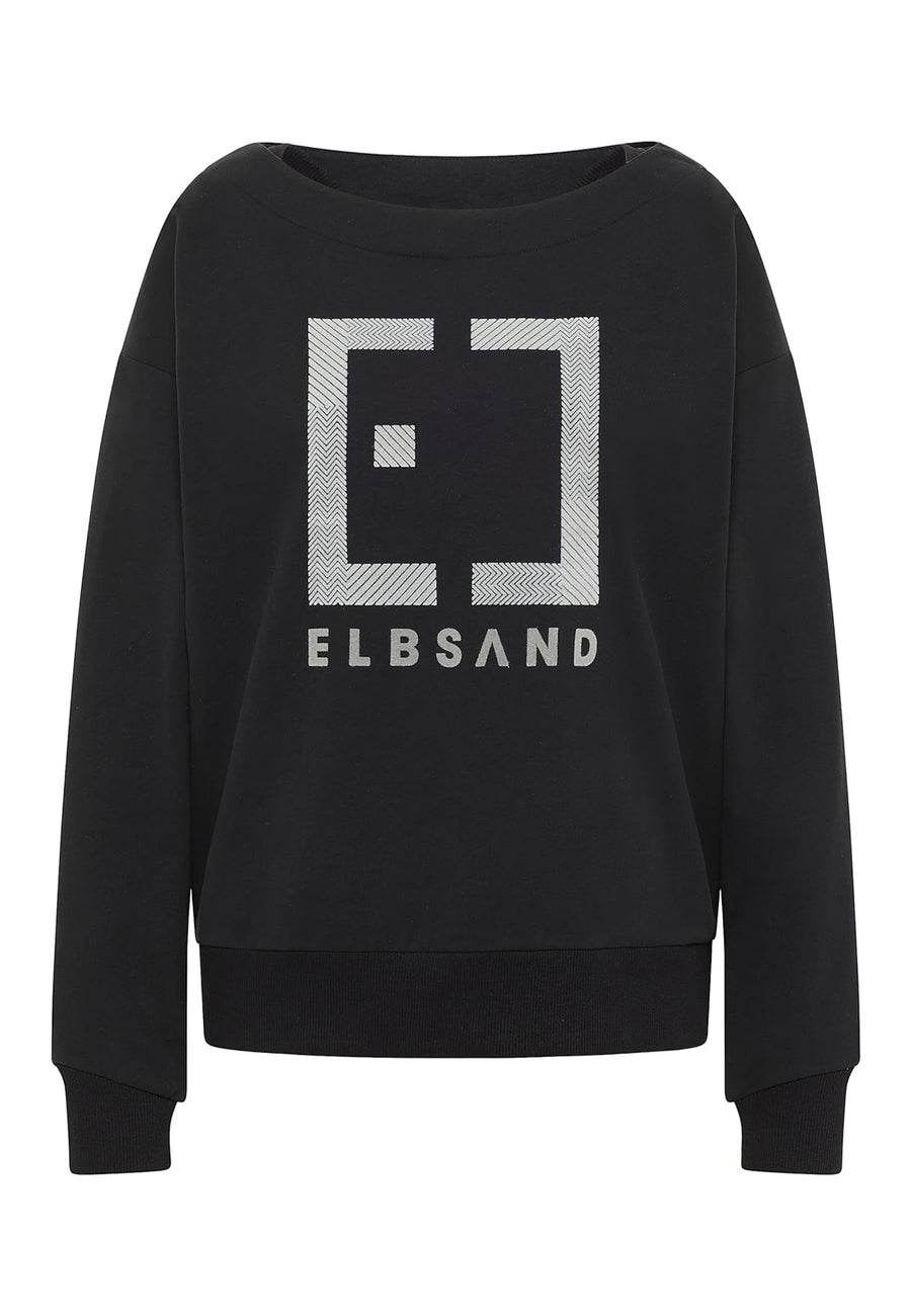 Elbsand Fenna Pullover mit großem Frontprint