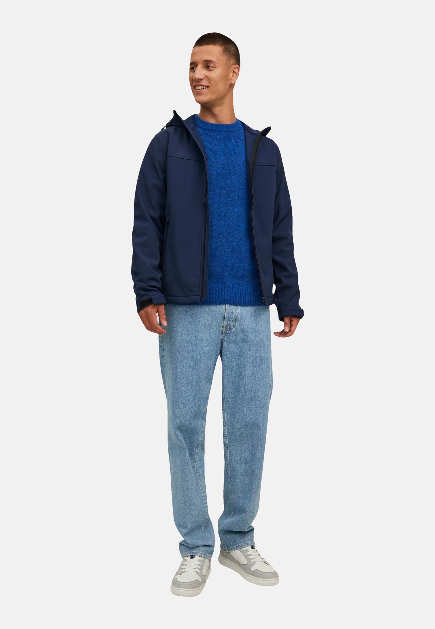 Jack & Jones Outdoorjacke MARVIN HOOD SOFTSHELL