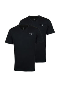 Harvey Miller 2 Pack Basic T-Shirt V-Ausschnitt