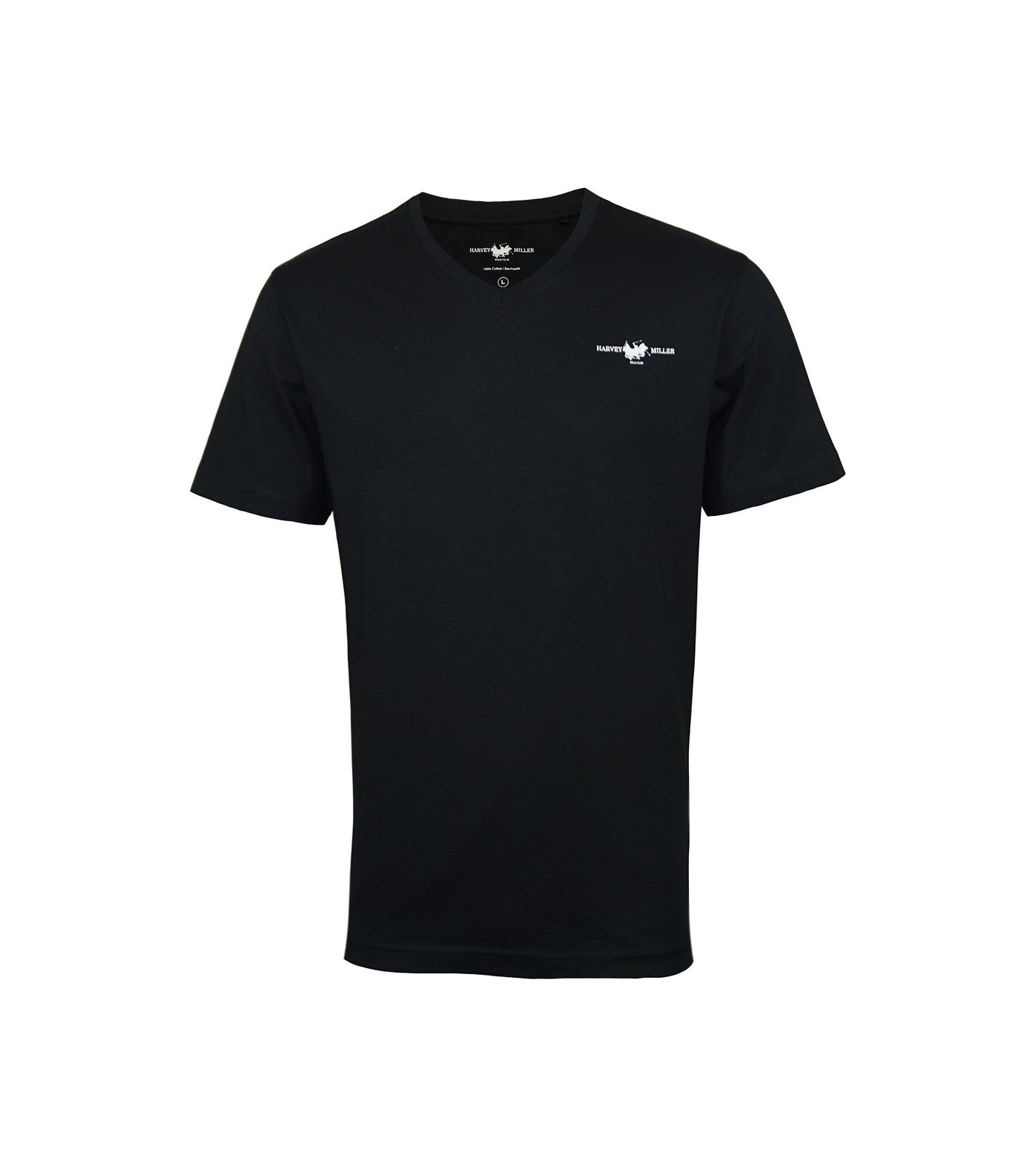 Harvey Miller 2 Pack Basic T-Shirt V-Ausschnitt