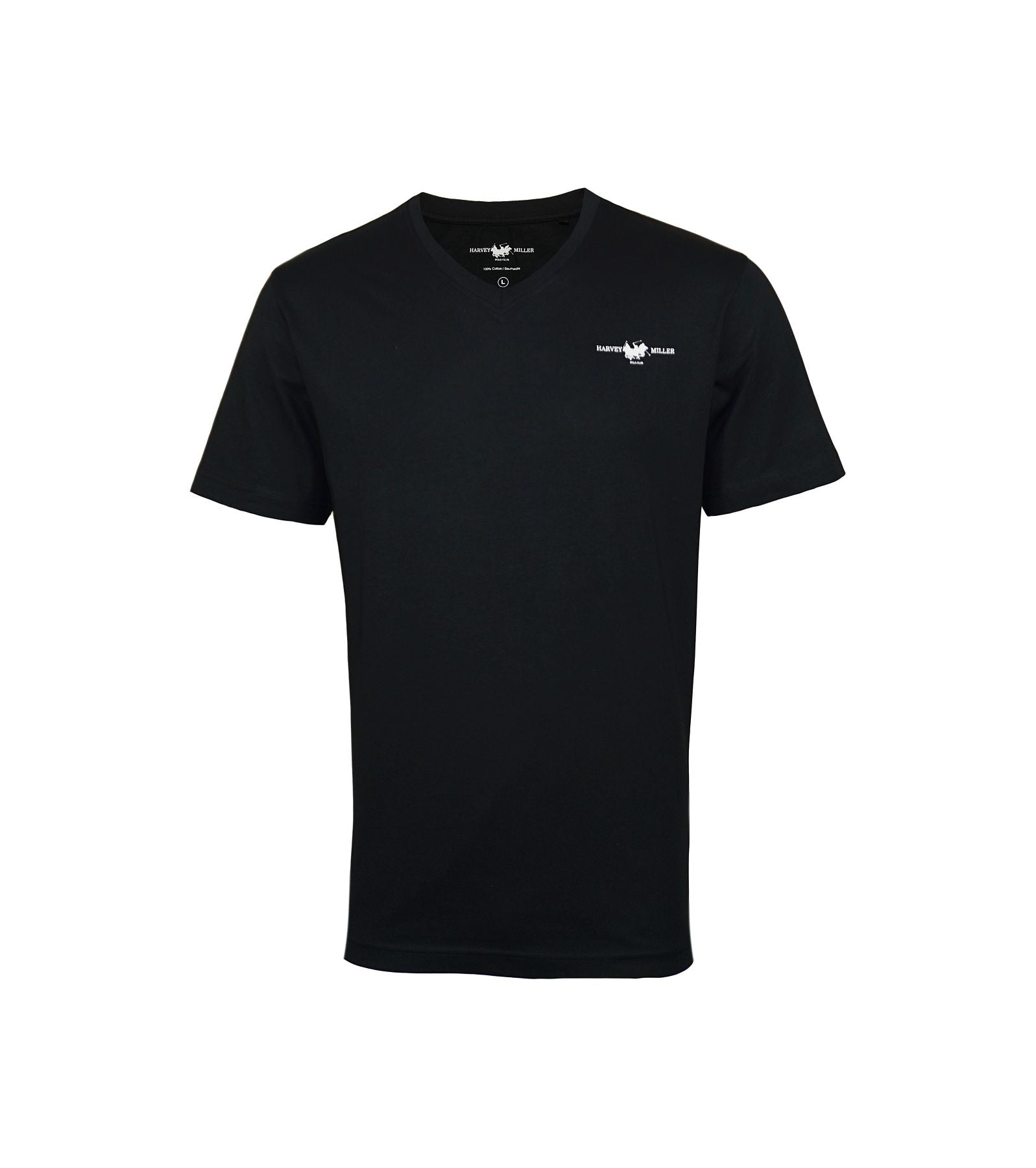 Harvey Miller 2 Pack Basic T-Shirt V-Ausschnitt