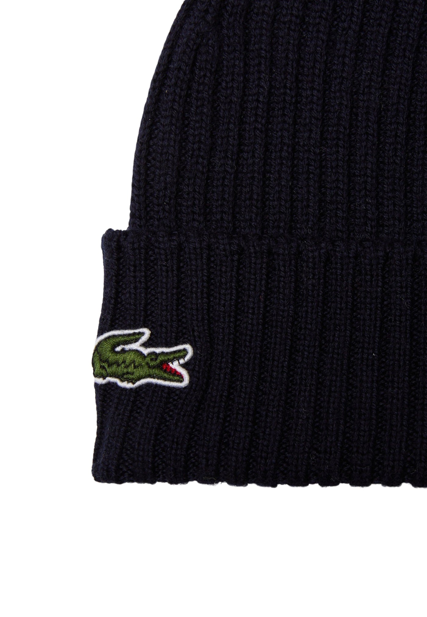 Lacoste Unisex Strick-Beanie mit gestickten Logo