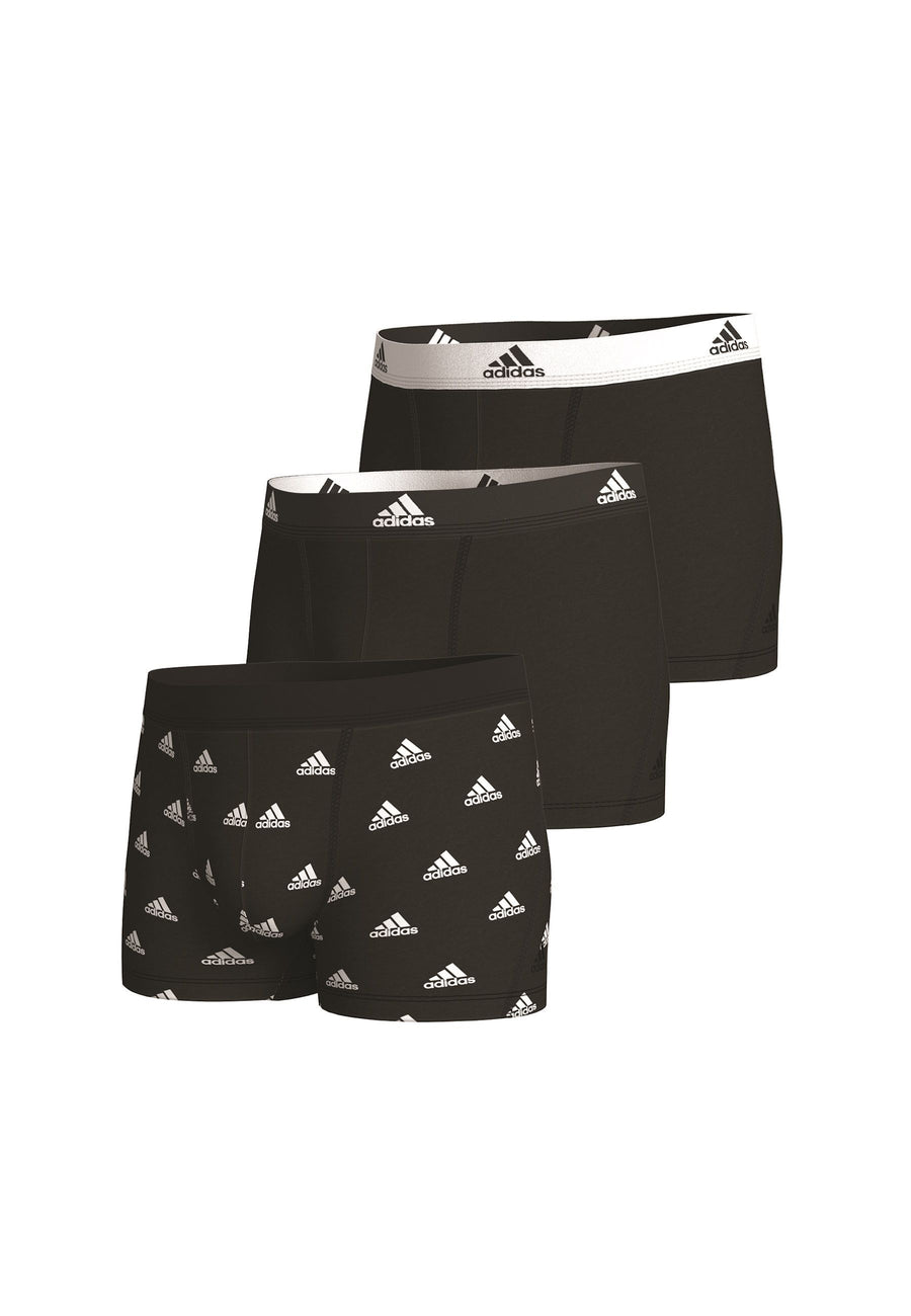 Adidas Trunks mit Logo-Bund 3er Pack