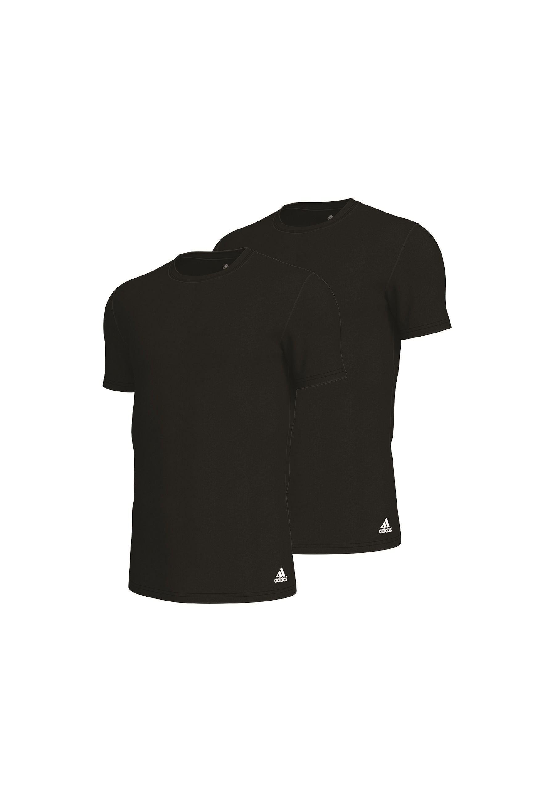 Adidas Kurzarmshirt mit Rundhalsausschnitt 2er Pack