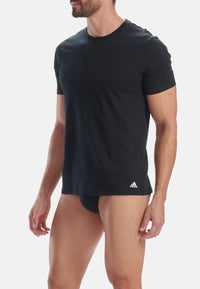 Adidas Kurzarmshirt mit Rundhalsausschnitt 2er Pack