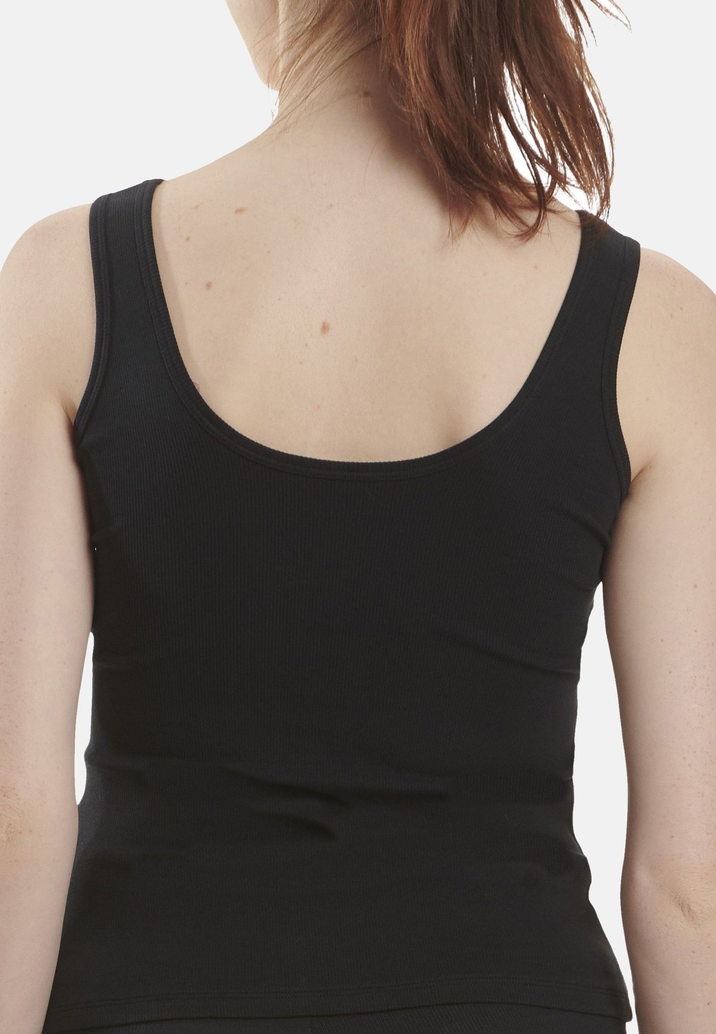 Adidas Tank Top mit Rundhalsausschnitt und Label-Print
